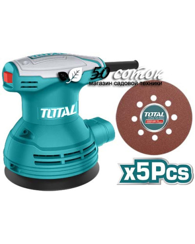Эксцентриковая шлифовальная машина TOTAL 320W TF2031256