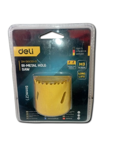 Коронка биметаллическая Deli 51мм