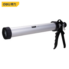 Пистолет для герметика Deli 15" 380мм сталь+алюм