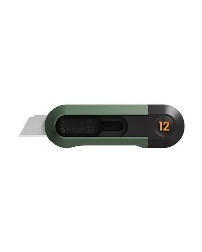 Нож строительный Deli Home Series Green 12мм
