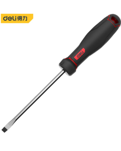 Отвёртка шлицевая Deli SL6x125 магн. Prof
