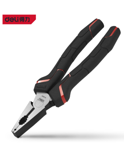 Плоскогубцы Deli 6" черные