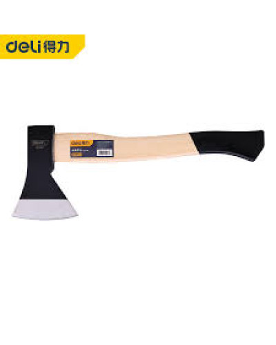 Топор Deli  600гр деревянное топорище