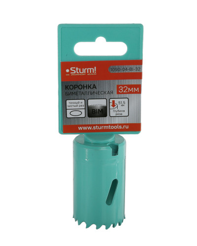Коронка биметаллическая Sturm  32