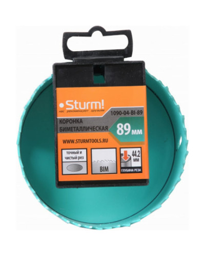 Коронка биметаллическая Sturm  89
