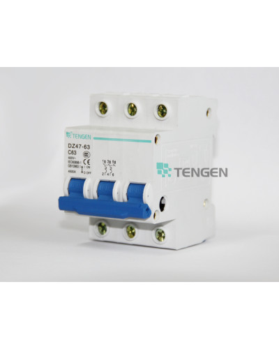 Автомат TENGEN DZ47-63 63A