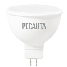 Лампа светодиодная LL-R-MR16-7W-230-3K-GU5.3 (рефлектор, 7Вт, тепл., GU5.3) Ресанта