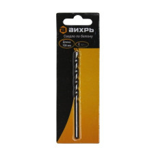 Сверло по бетону 6x100, цилиндрический хвостовик (1 шт. в блистере)