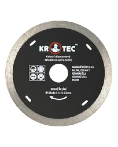 Диск алмазный сплошной Krotec 180х22,2мм