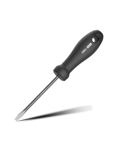 Отвёртка шлицевая Deli Home Series Black SL5x100мм