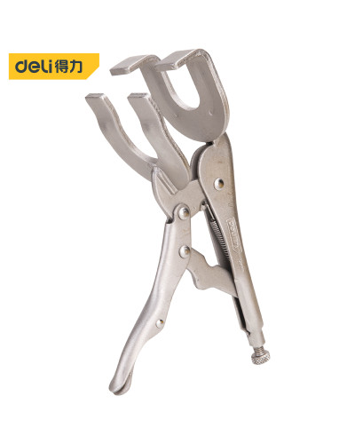 Зажим с фиксатором Deli 10"