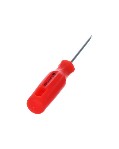 Отвёртка шлицевая ВИЗ SL2.5x60 красная ручка